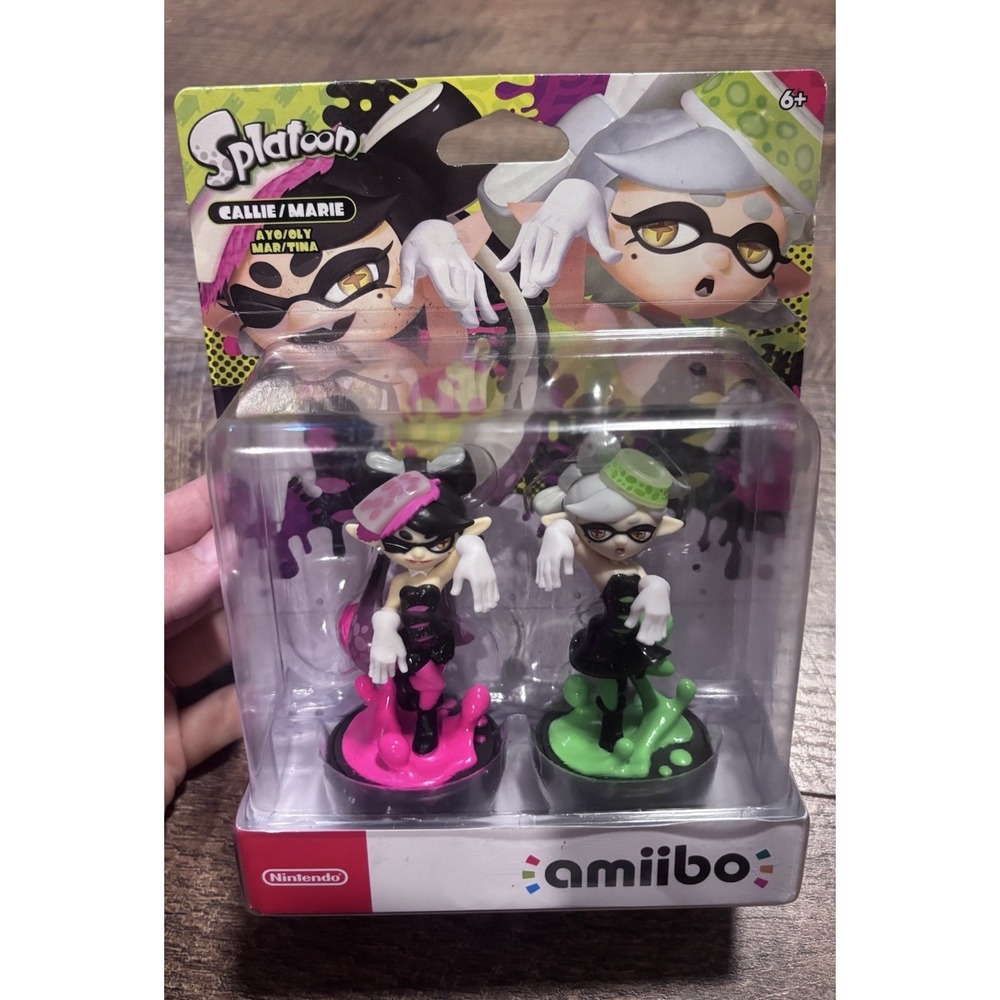 Callie & Marie Nintendo Amiibo 2-Pack - Splatoon - New In Box
